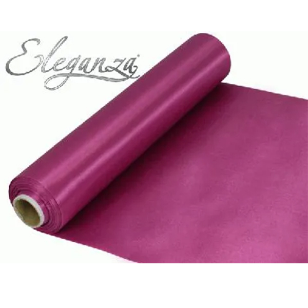 Eleganza Rose Pink Satin Fabric 29cm x 20m