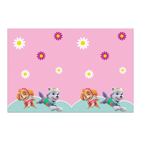 Paw Patrol Skye & Everest Party Plastic Tablecover 1pk