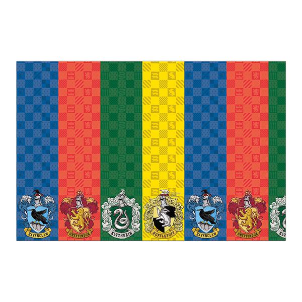 (image for) Harry Potter Hogwarts House Paper Tablecover 1pk