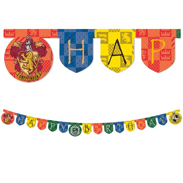 (image for) Harry Potter Happy Birthday Die Cut Banner