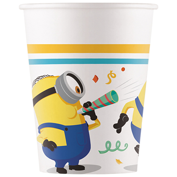 (image for) Minions 2 The Rise Of Gru Paper Cups 8pk