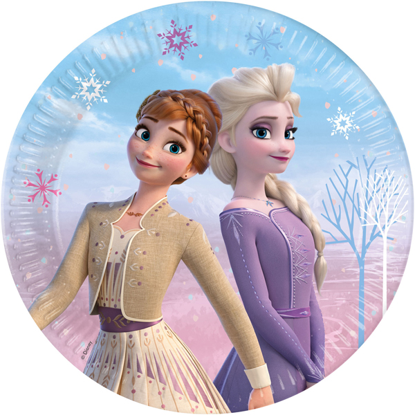 (image for) Frozen 2 Wind Spirit Paper Plates 8pk