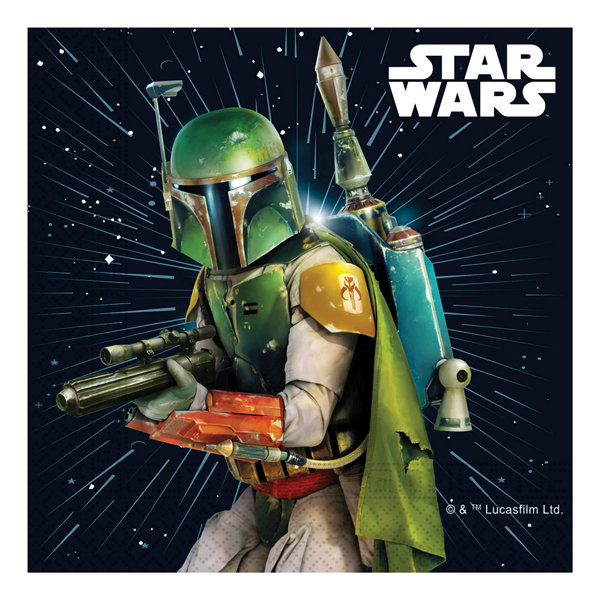 (image for) Star Wars Galaxy Party Paper Napkins 20pk