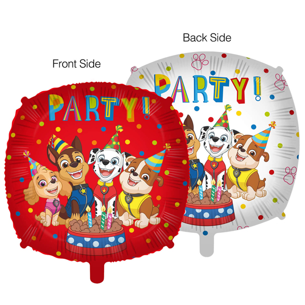 (image for) 18" Paw Patrol Party Time Foil Balloons