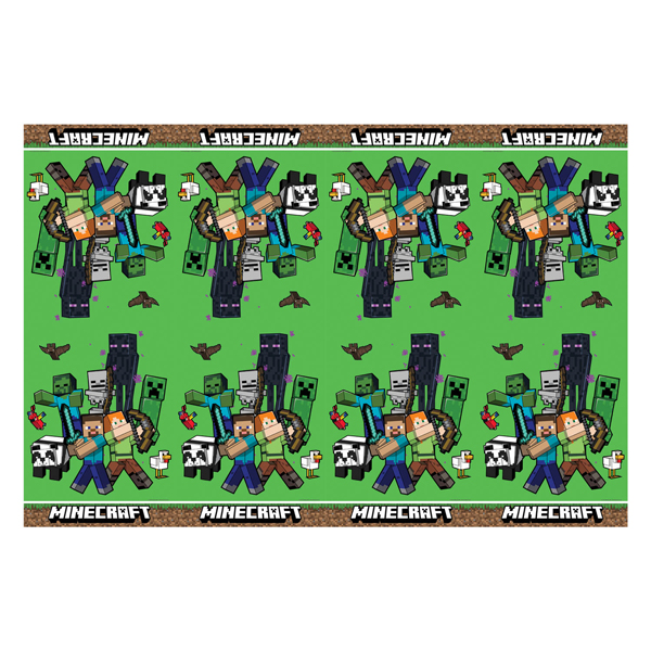 (image for) Minecraft Party Plastic Tablecover 1pk