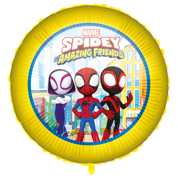 (image for) 18" Spidey And His Amazing Friends Foil Balloons