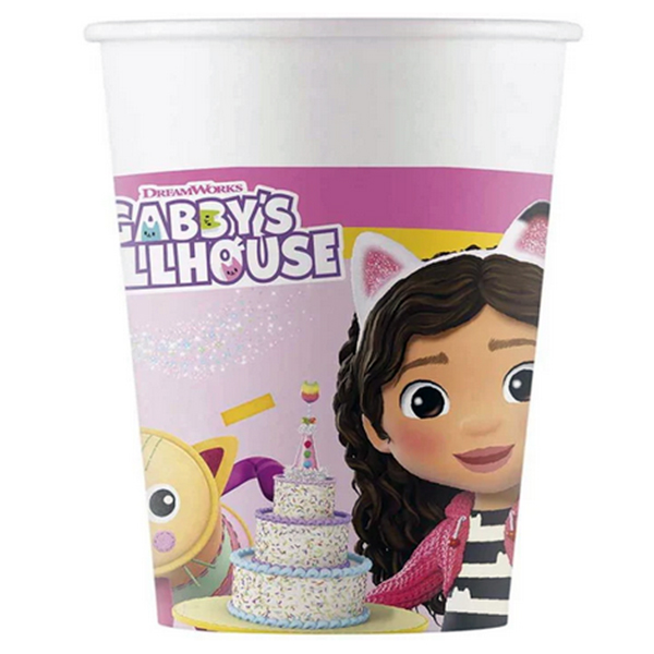 (image for) Gabby's Dollhouse Party Paper Cups 8pk