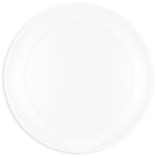 (image for) 21cm Frosted Reusable Plate x1