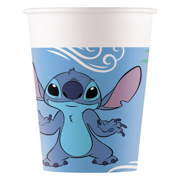 Stitch & Angel Paper Cups 8pk