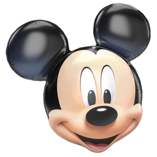 Mickey Mouse Face Supershape Foil Balloons