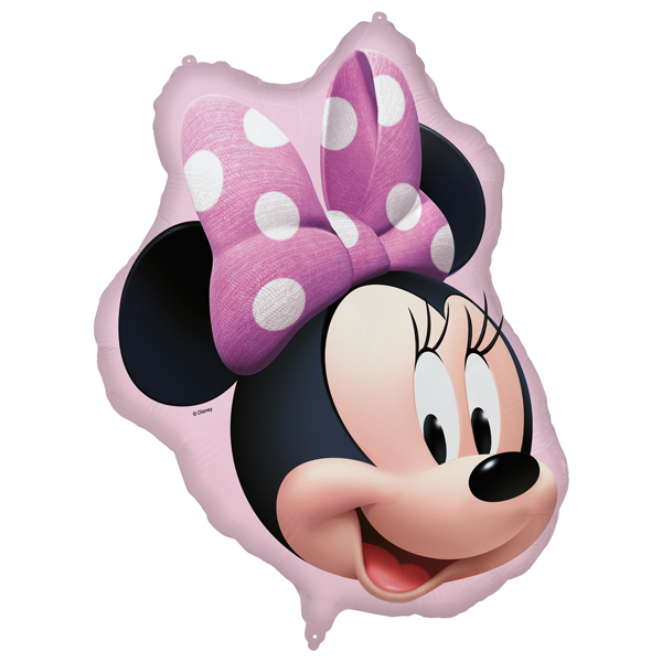 (image for) Minnie Mouse Face Supershape Foil Balloons