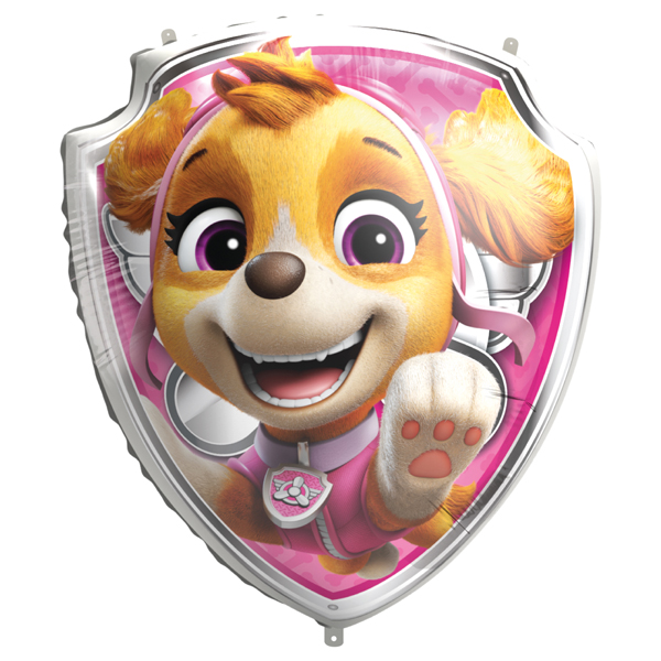 Paw Patrol Skye Shield Supershape Foil Balloons