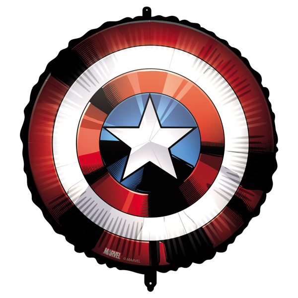 18" Avengers Shield Foil Balloons
