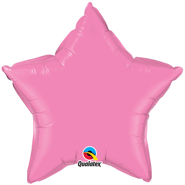 20" Rose Star Microfoil Balloon