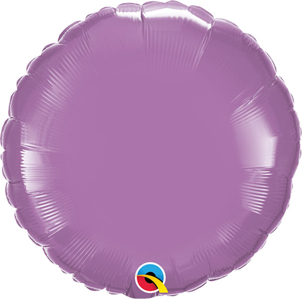 18" Spring Lilac Round Foil Balloon