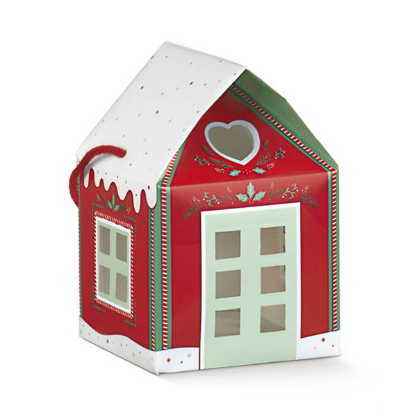 (image for) Red Festive Gift Box House