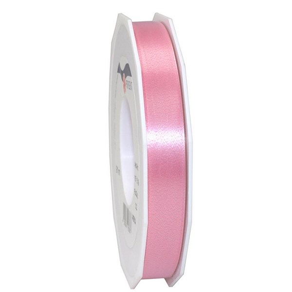 15mm Light Pink Poly Ribbon 91m
