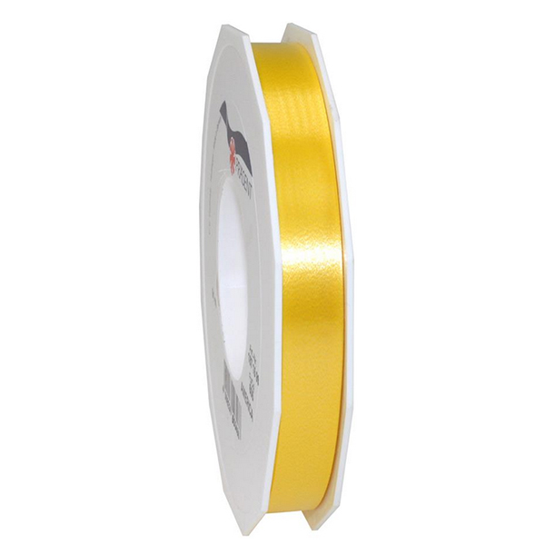 (image for) 15mm Yellow Poly Ribbon 91m
