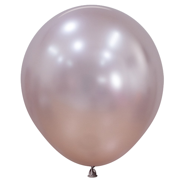 18" Silk Pink Blossom Latex Balloons 25pk