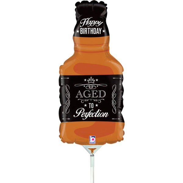 14" Aged To Perfection Air Fill Foil Balloons