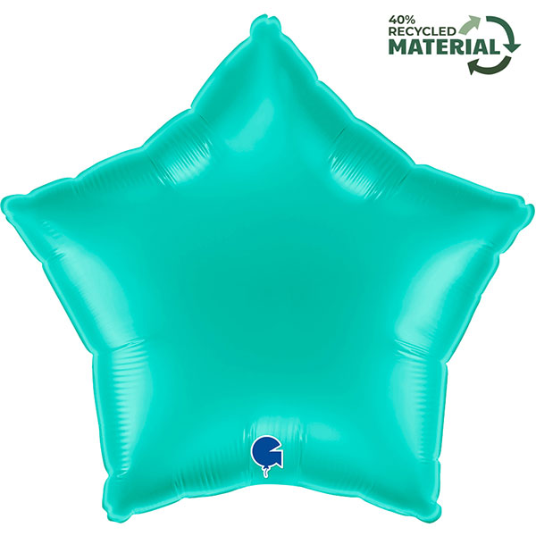 18" Grabo Tiffany Star Foil Balloons