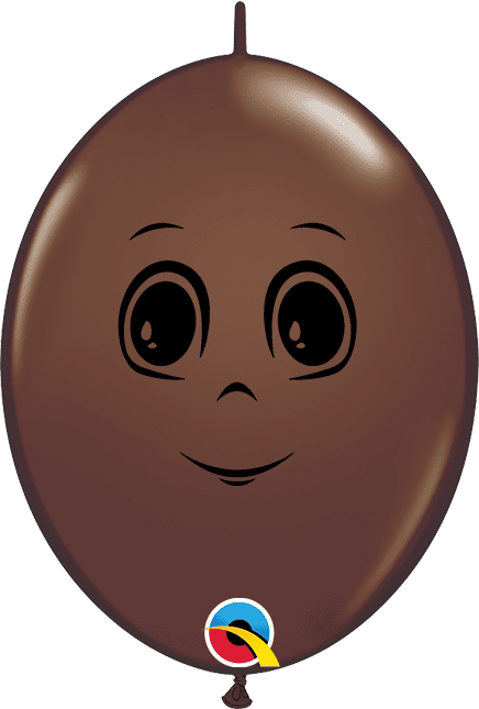 (image for) 6" Masculine Face Quick Link Latex 50pk