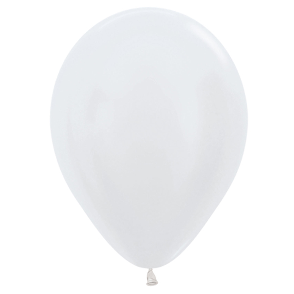 12" Satin Pearl Latex Balloons 50pk