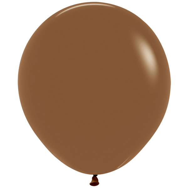 18" Fashion Coffee Latex Balloons 25pk