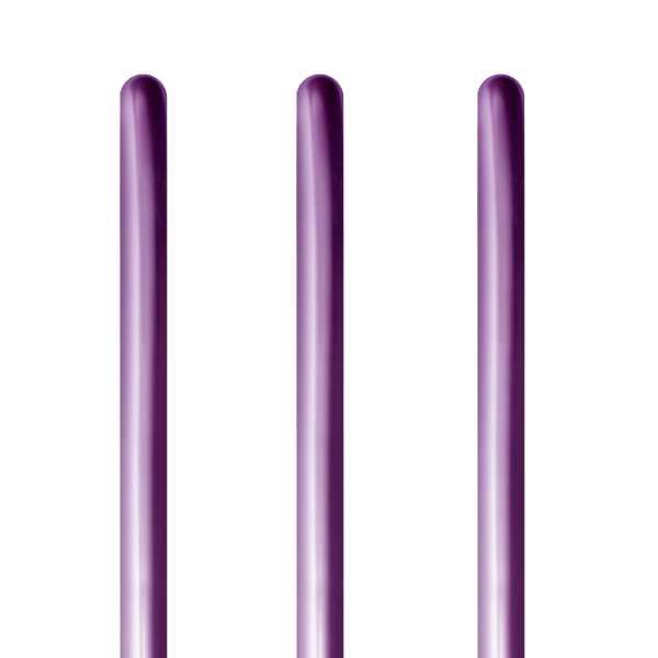 260 Reflex Purple Violet Modelling Latex Balloons 50pk