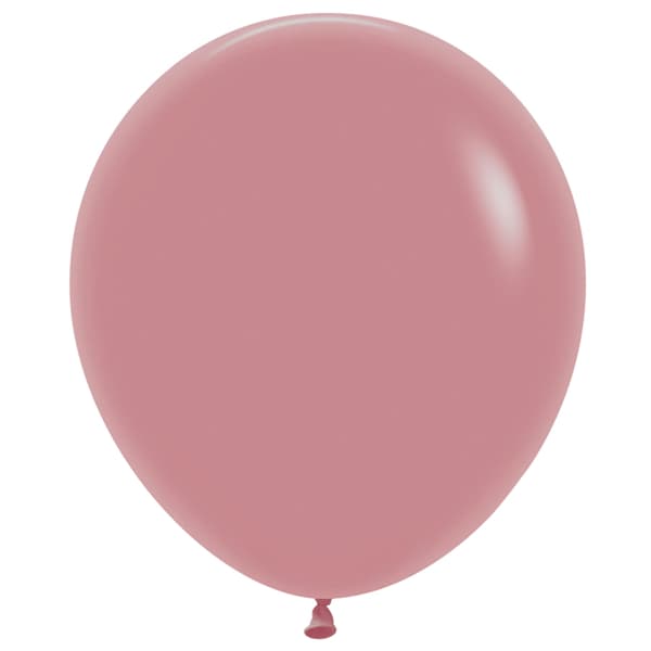 18" Fashion Rosewood Latex Balloons 25pk