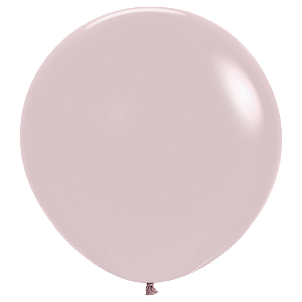 (image for) 24" Pastel Dusk Rose Latex Balloons 3pk