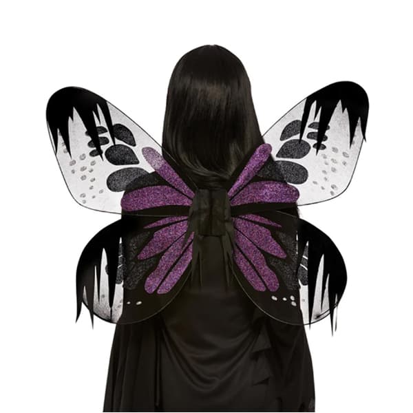 (image for) Purple Dark Botanical Moth Wings