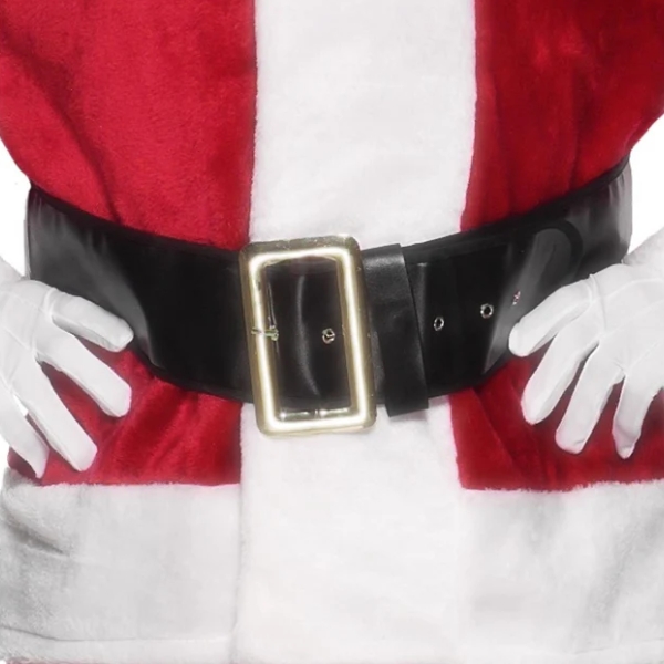 (image for) Black And Gold Santa Belt