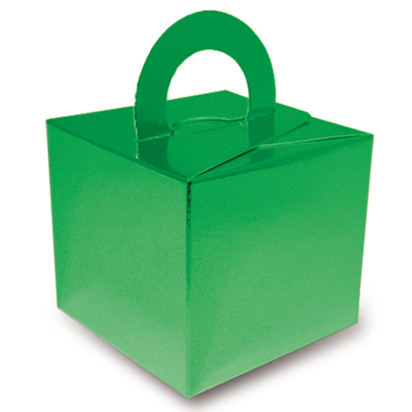 Metallic Green Bouquet Boxes 10pk