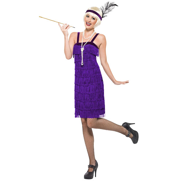 Purple Flapper Costumes