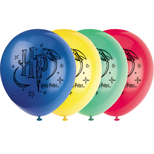 12" Harry Potter Latex Balloons 8pk