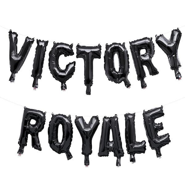 (image for) 8" Victory Royale Fortnite Balloons Banner Pack