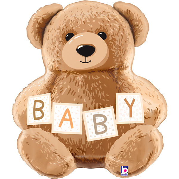 Baby Teddy Bear Supershape Balloons