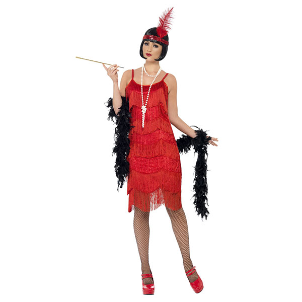 Red Flapper Costumes