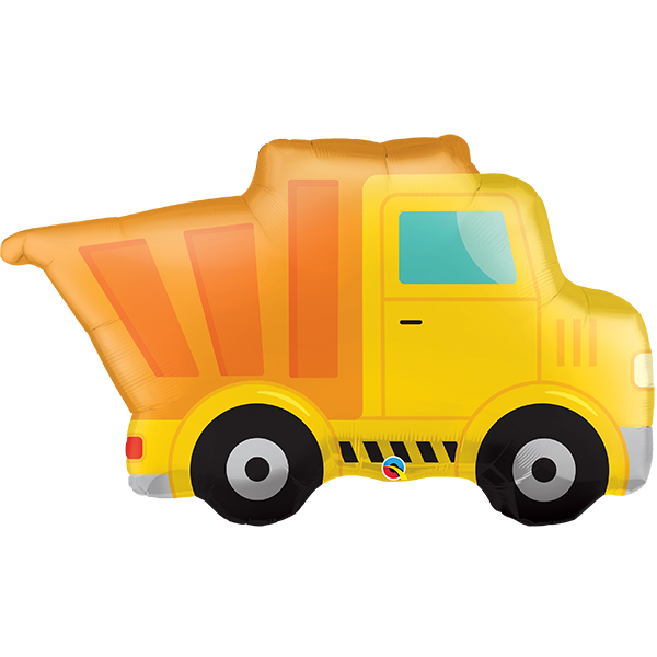(image for) 41" Dump Truck Supershape Balloons