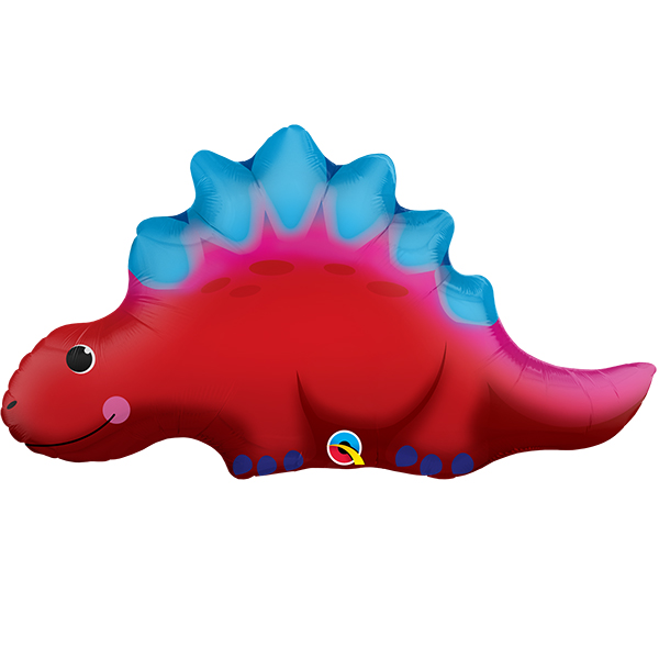 (image for) Cute & Colourful Stegosaurus Shape Balloons