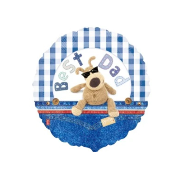 (image for) 18" Best Dad Boofle Foil Balloons