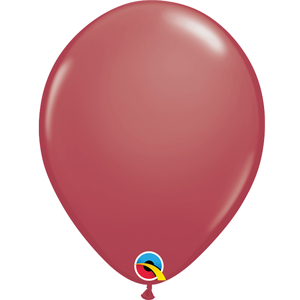 11" Cranberry Latex Balloons 25pk