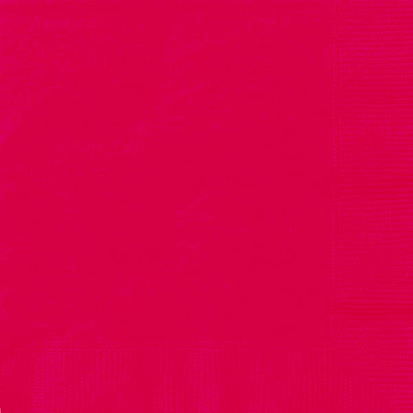 Ruby Red Lunch Napkins 20pk