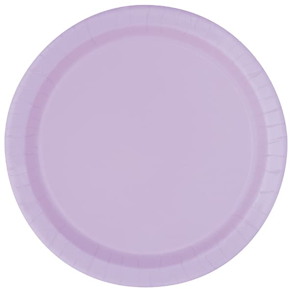 (image for) 9" Lavender Dinner Paper Plates 8pk