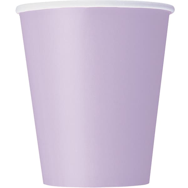 (image for) 9oz Lavender Paper Cups 8pk