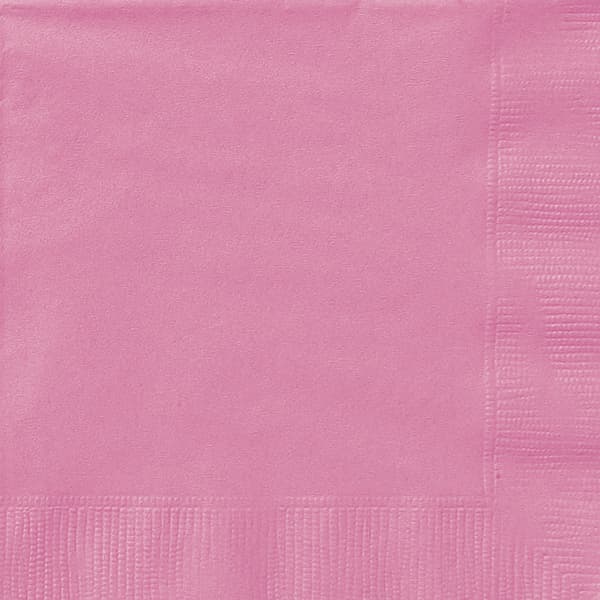 Hot Pink Lunch Napkins 20pk