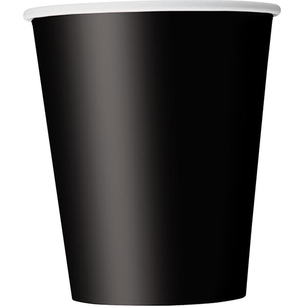 (image for) Midnight Black Paper Cups 14pk