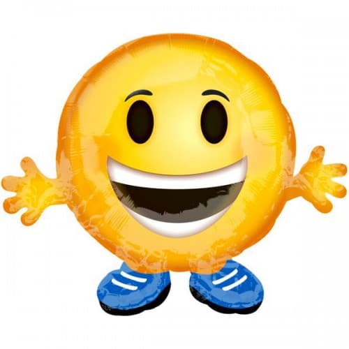 21" Junior Shape Emoticon Buddy
