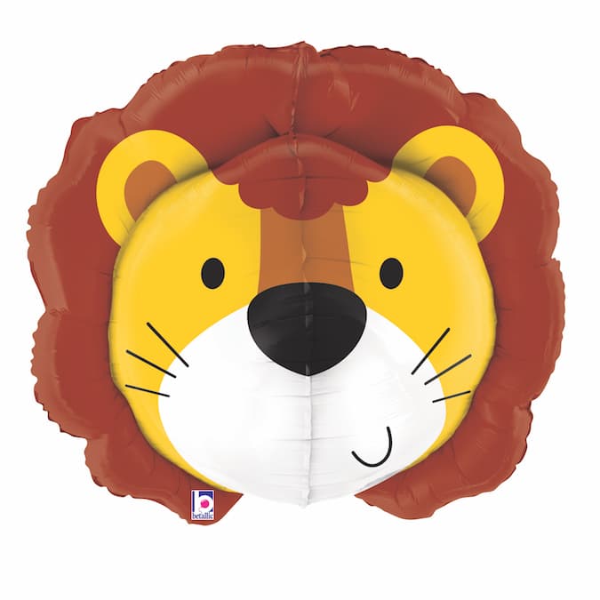 (image for) 30" 3D Lion Foil Balloons